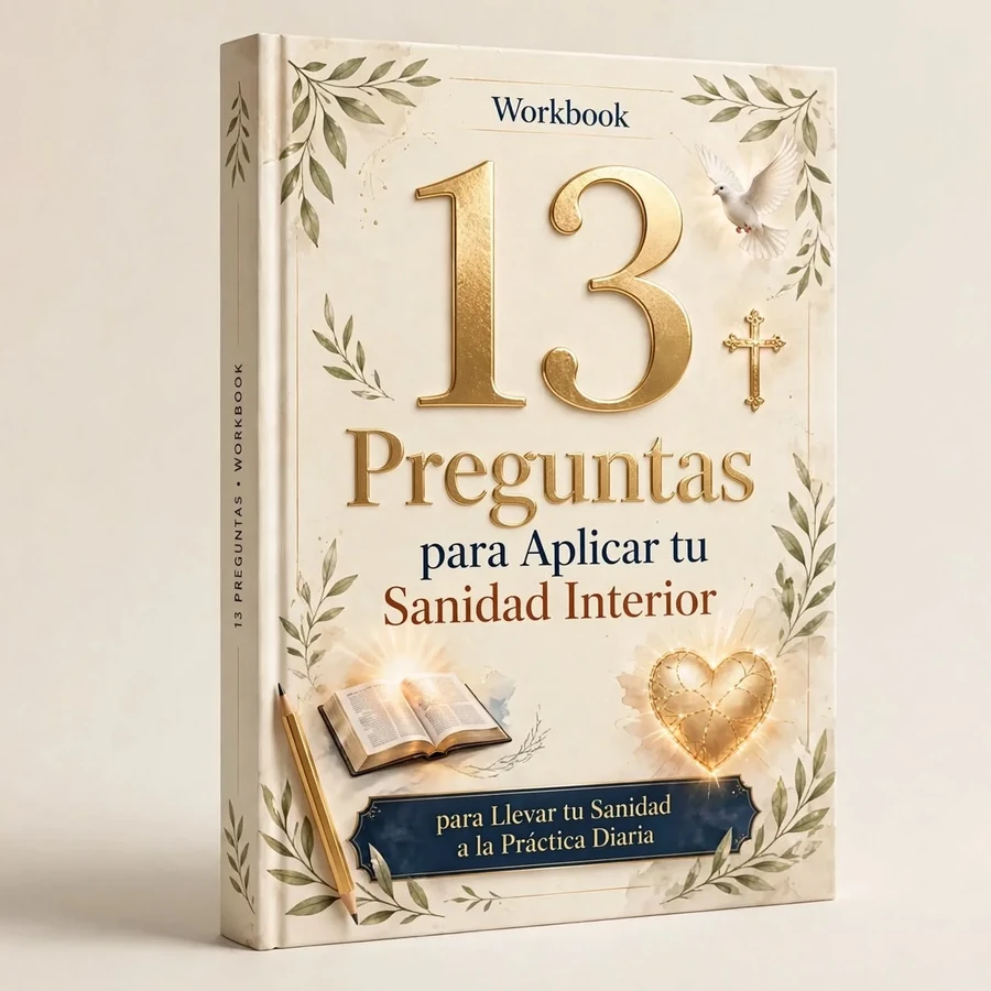 Portada del Workbook de 13 Preguntas para Aplicar tu Sanidad Interior