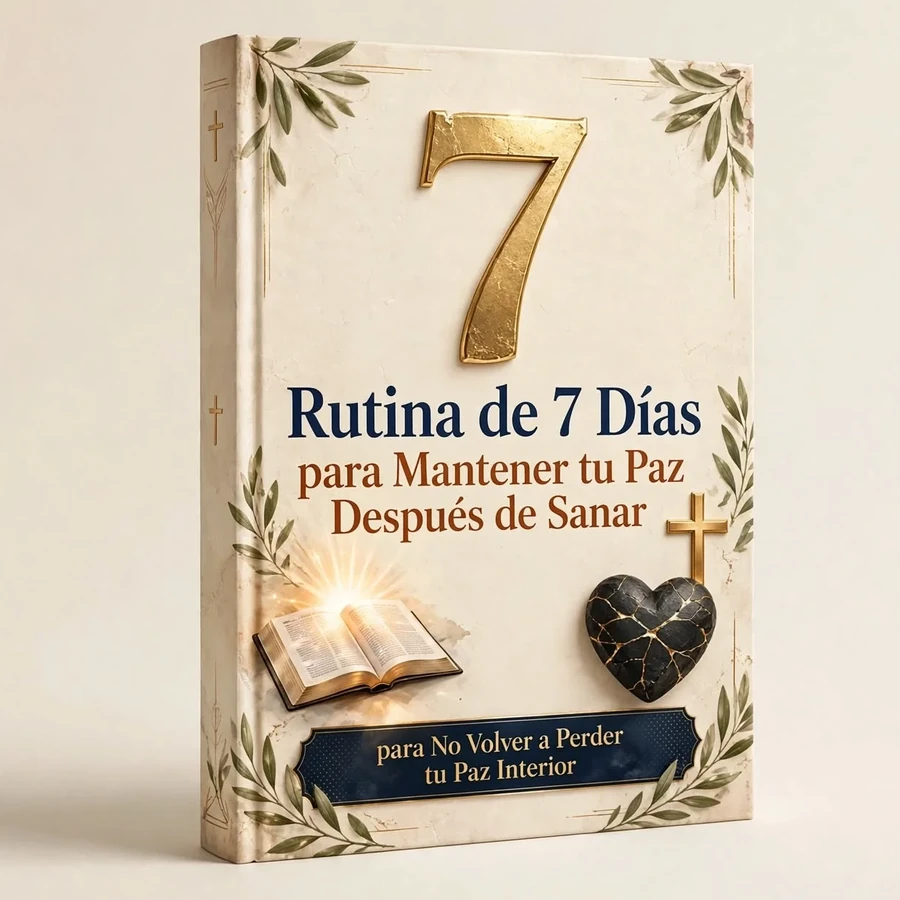 Portada del libro Rutina de 7 Días para Mantener tu Paz Después de Sanar